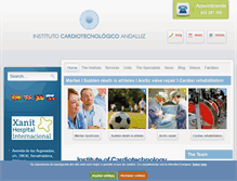 Tablet Screenshot of institutocardiotecnologico.com